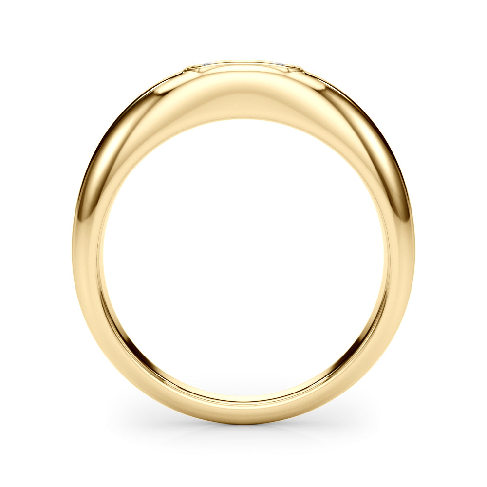 Emerald Cut Solitaire Lab Grown Diamond Engagement Ring - VS1 D/E/F | 14K & 18K Gold | 14K Rose Gold | Emerald Cut Lab Diamond | Picasso Gold & Diamond Chicago