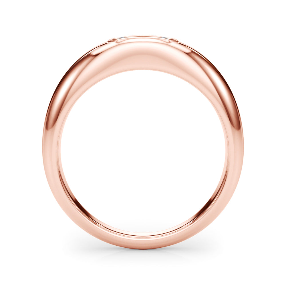 Emerald Cut Solitaire Lab Grown Diamond Engagement Ring - VS1 D/E/F | 14K & 18K Gold | 14K Rose Gold | Emerald Cut Lab Diamond | Picasso Gold & Diamond Chicago