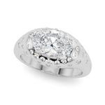 Oval Classic Lab Grown Diamond Engagement Ring - VS1 D/E/F | 14K & 18K Gold | 14K Rose Gold | Oval Lab Diamond | Picasso Gold & Diamond Chicago