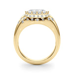 Oval Classic Lab Grown Diamond Engagement Ring - VS1 D/E/F | 14K & 18K Gold | 18K White Gold | Oval Lab Diamond | Picasso Gold & Diamond Chicago