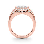 Oval Classic Lab Grown Diamond Engagement Ring - VS1 D/E/F | 14K & 18K Gold | 18K Rose Gold | Oval Lab Diamond | Picasso Gold & Diamond Chicago