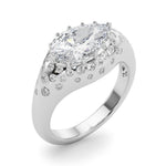 Pear Classic Lab Grown Diamond Engagement Ring - VS1 D/E/F | 14K & 18K Gold | 14K Rose Gold | Pear Lab Diamond | Picasso Gold & Diamond Chicago