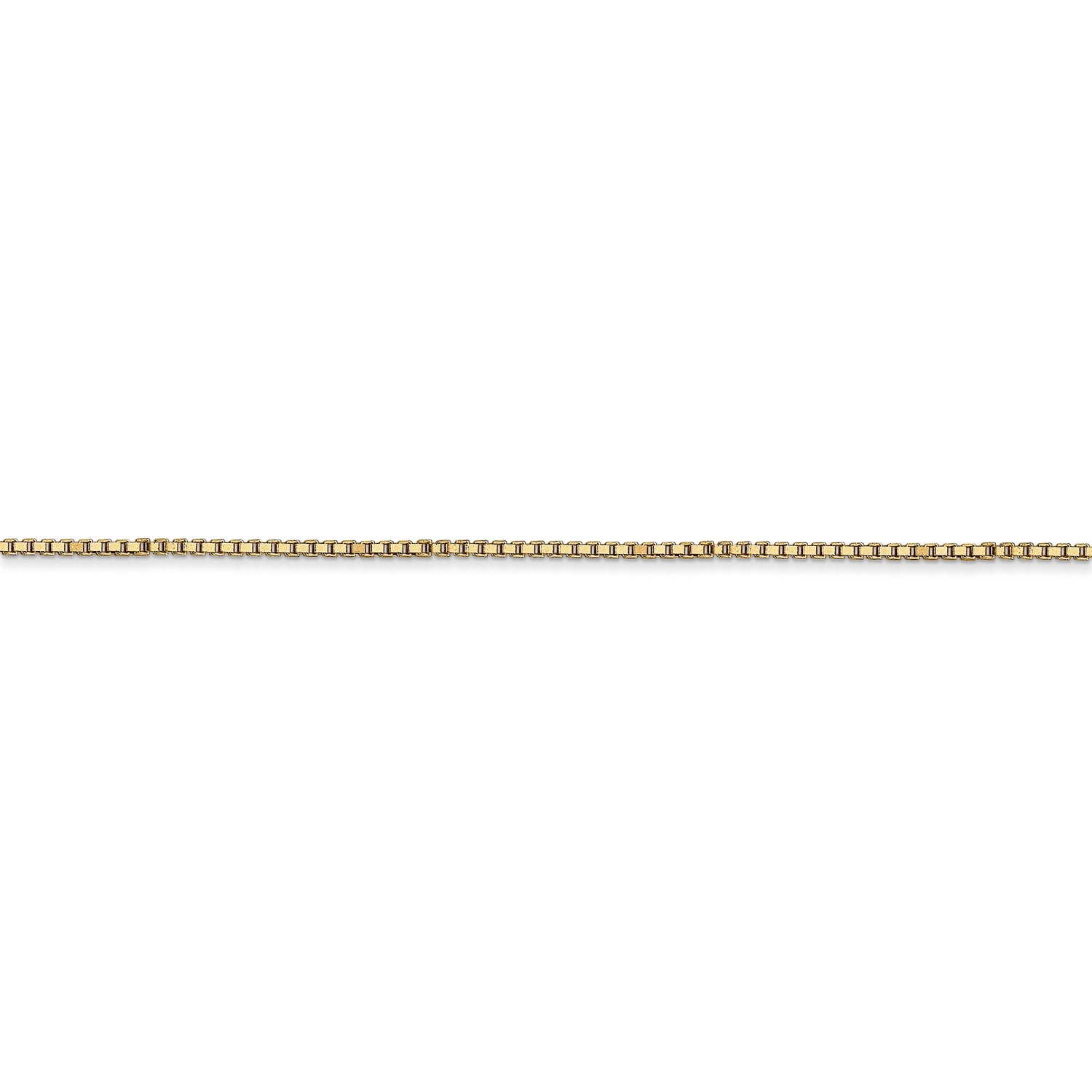 14k 1mm Box Chain