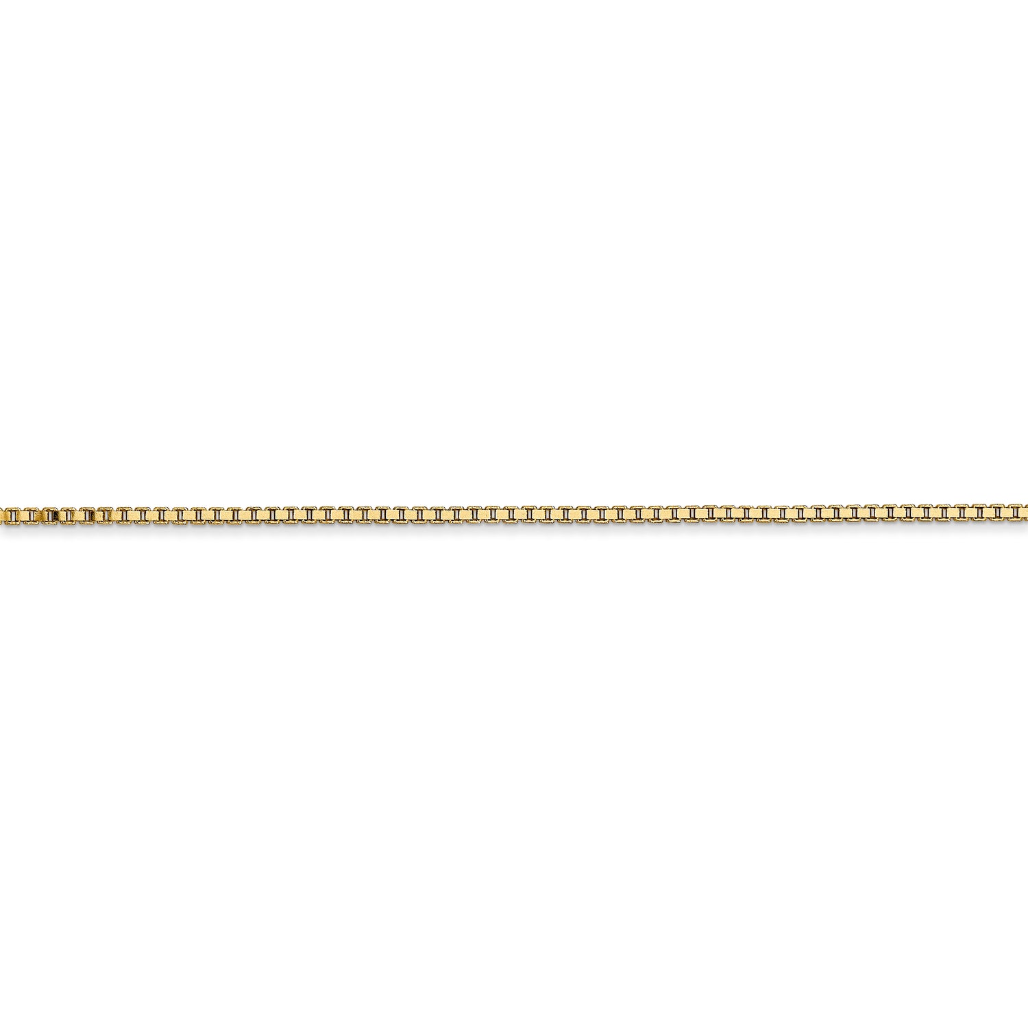 14k 1.1mm Box Chain