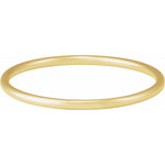 14K Yellow 4 mm Bangle 7 1/2" Bracelet - Picasso Gold & Diamond Jewelry
