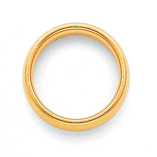 14KY 3mm Standard Comfort Fit Wedding Band Size 11