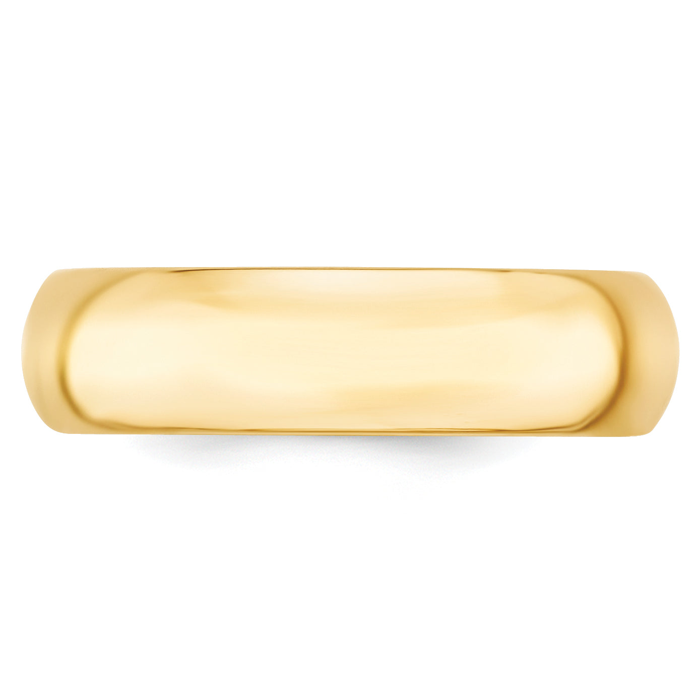 14KY 6mm Standard Comfort Fit Band Size 13