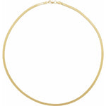 14K Gold Herringbone Chain 18" - 20" - Picasso Gold & Diamond Jewelry