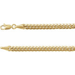 14K Yellow Gold Miami Cuban Curb Chain Necklace - 4.35mm, 18 & 24 inches: Timeless Elegance and Quality Craftsmanship - Picasso Gold & Diamond Jewelry
