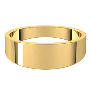 18K Gold Wedding Band - Picasso Gold & Diamond Jewelry