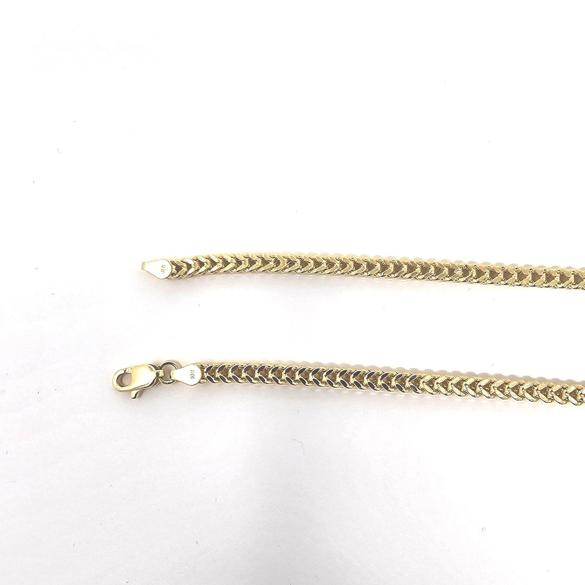 Elegant 10KT Hollow Franco Chain 22-Inch 3mm: Timeless Style - Picasso Gold & Diamond Jewelry