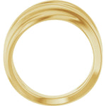 14K Yellow Gold Cutout Ring - Picasso Gold & Diamond Jewelry