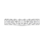 950 Platinum 1 Ct.Tw. Cushion Shape Lab Grown Diamond Wedding Band  Picasso Gold & Diamond Jewelry