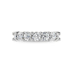950 Platinum 1 1/3 Ct.Tw. Round Shape Diamond Wedding Band  Picasso Gold & Diamond Jewelry