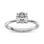 14K White Gold Lab Grown Diamond 3 ct. tw. IGI Certified VS F+ Solitaire Ring | Picasso Gold & Diamond