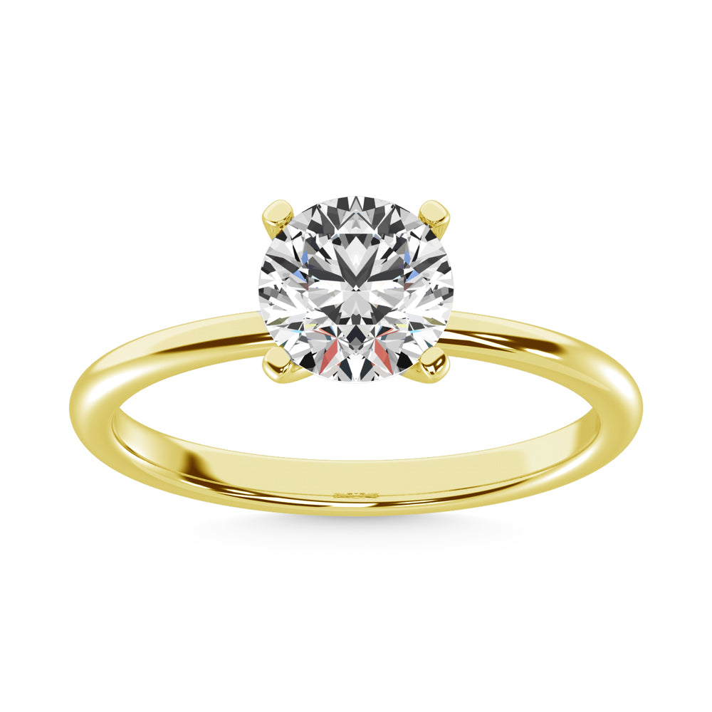 14K Yellow Gold Lab Grown Diamond 2 ct. tw. IGI Certified VS F+ Solitaire Ring | Picasso Gold & Diamond
