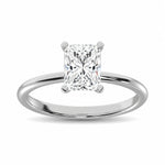 14K White Gold Lab Grown Diamond 1 1/2 ct. tw. IGI Certified Radiant Shape Solitaire | Picasso Gold & Diamond