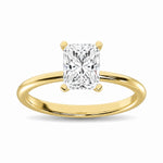 14K Yellow Gold Lab Grown Diamond 2 ct. tw. IGI Certified Radiant Shape Solitaire | Picasso Gold & Diamond