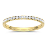 14K Yellow Gold Lab Grown Diamond 1/6 ct. tw. Wedding Band | Picasso Gold & Diamond