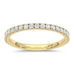 14K Yellow Gold Lab Grown Diamond 1/3 ct. tw. Wedding Band | Picasso Gold & Diamond