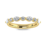 14K Yellow Gold Lab Grown Diamond 1/2 ct. tw. Wedding Band | Picasso Gold & Diamond