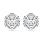 925 Silver Lab Grown Diamond 3/4 Ct.Tw. Fashion Earrings  Picasso Gold & Diamond Jewelry