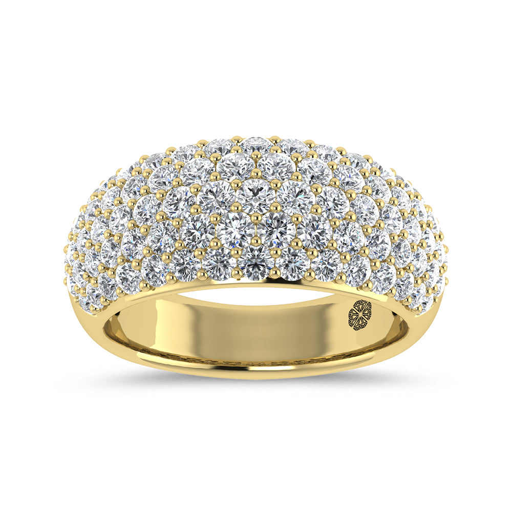 14K Yellow Gold 3 ct. tw. Lab Grown Diamond Fashion Band | Picasso Gold & Diamond