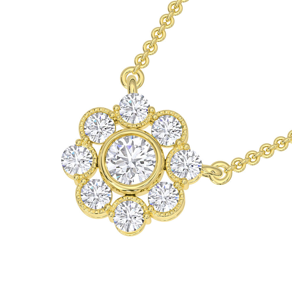 Pendants 10K Yellow Gold Lab Grown Diamond 3/8 Ct.Tw. Heart Pendant 10K Yellow  Lab Grown Diamond 3/8 Ct.Tw. Heart Pendant - Picasso  LG2065Y-P