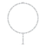 14K White Gold Lab Grown Diamond 16 3/4 Ct.Tw. Fashion Necklace  Picasso Gold & Diamond Jewelry