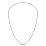 14K White Gold Lab Grown Diamond 10 1/2 Ct.Tw. Floating Necklace  Picasso Gold & Diamond Jewelry