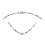 14K White Gold Lab Grown Diamond 10 1/2 Ct.Tw. Floating Necklace  Picasso Gold & Diamond Jewelry