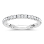 14K White Gold Lab Grown Diamond 3/8 ct. tw. Wedding Band | Picasso Gold & Diamond