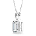 14K White Gold Lab Grown Diamond 1/2 Ct.Tw.Fashion Pendant  Picasso Gold & Diamond Jewelry