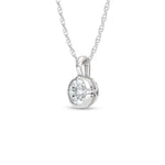 14K White Gold Lab Grown Diamond 1/2 Ct.Tw.Fashion Pendant  Picasso Gold & Diamond Jewelry