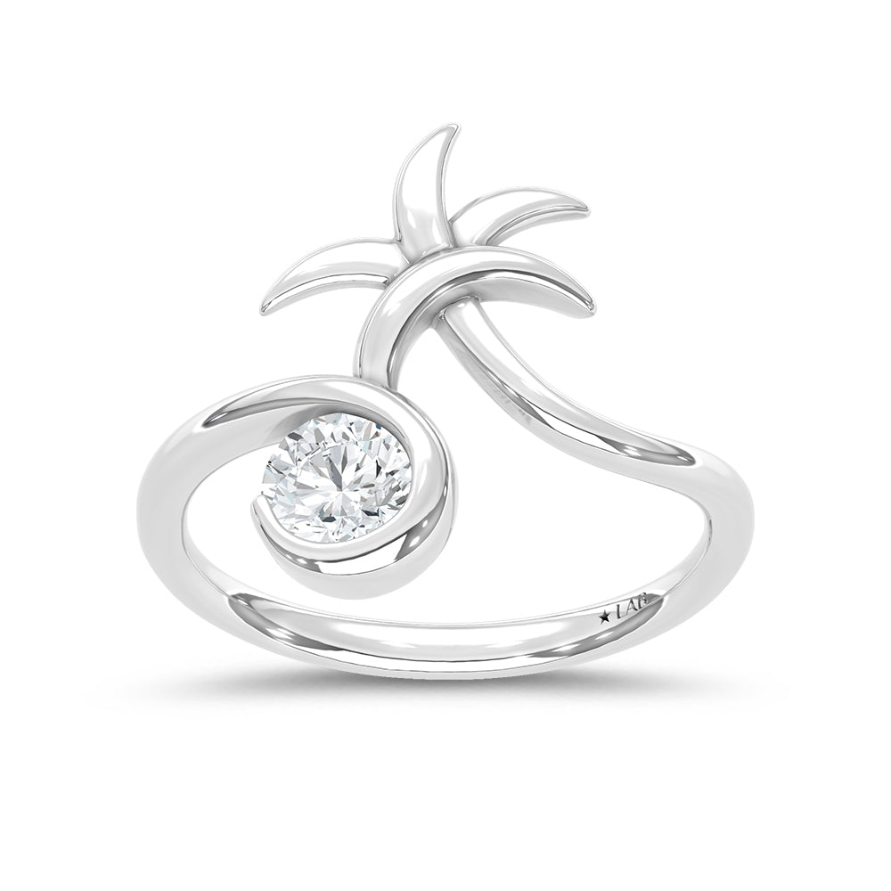 14K White Gold Lab Grown Diamond 1/2 ct. tw. Fashion Ring | Picasso Gold & Diamond