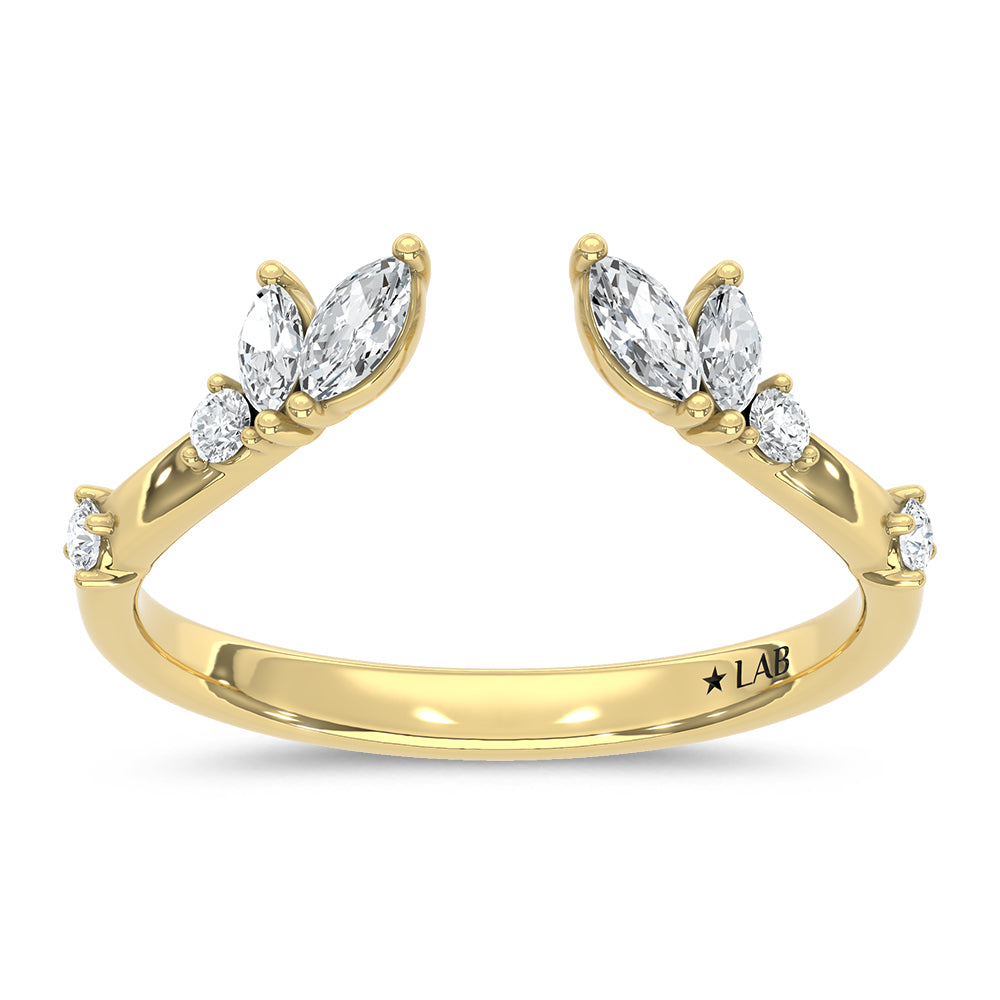 14K Yellow Gold Lab Grown Diamond 1/4 ct. tw. Fashion Band | Picasso Gold & Diamond