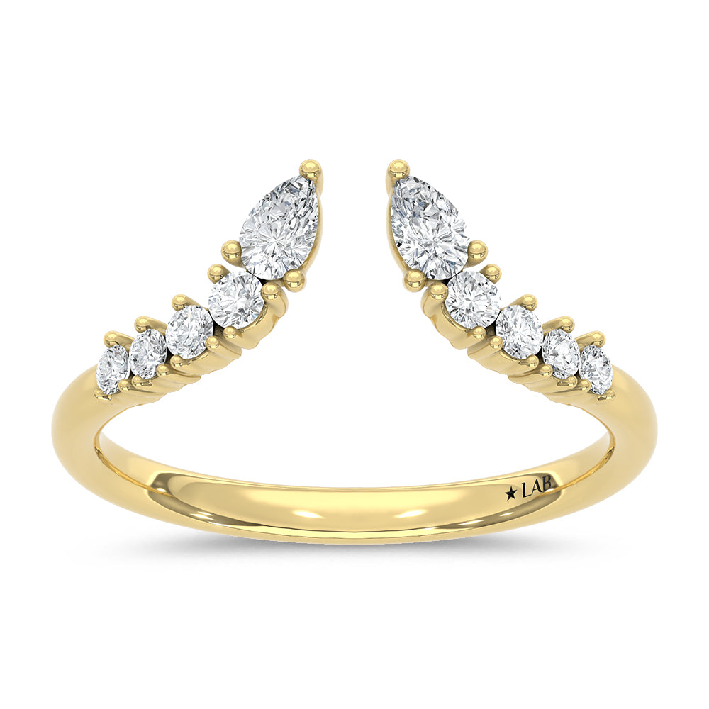14K Yellow Gold Lab Grown Diamond 1/3 ct. tw. Fashion Band | Picasso Gold & Diamond