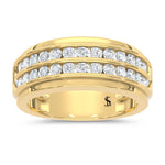 10K Yellow Gold 1 1/2 ct. tw. Lab Grown Diamond Men's Ring | Picasso Gold & Diamond
