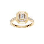 14K Yellow Gold 1/2 ct. tw. Lab Grown Diamond Fashion Ring | Picasso Gold & Diamond
