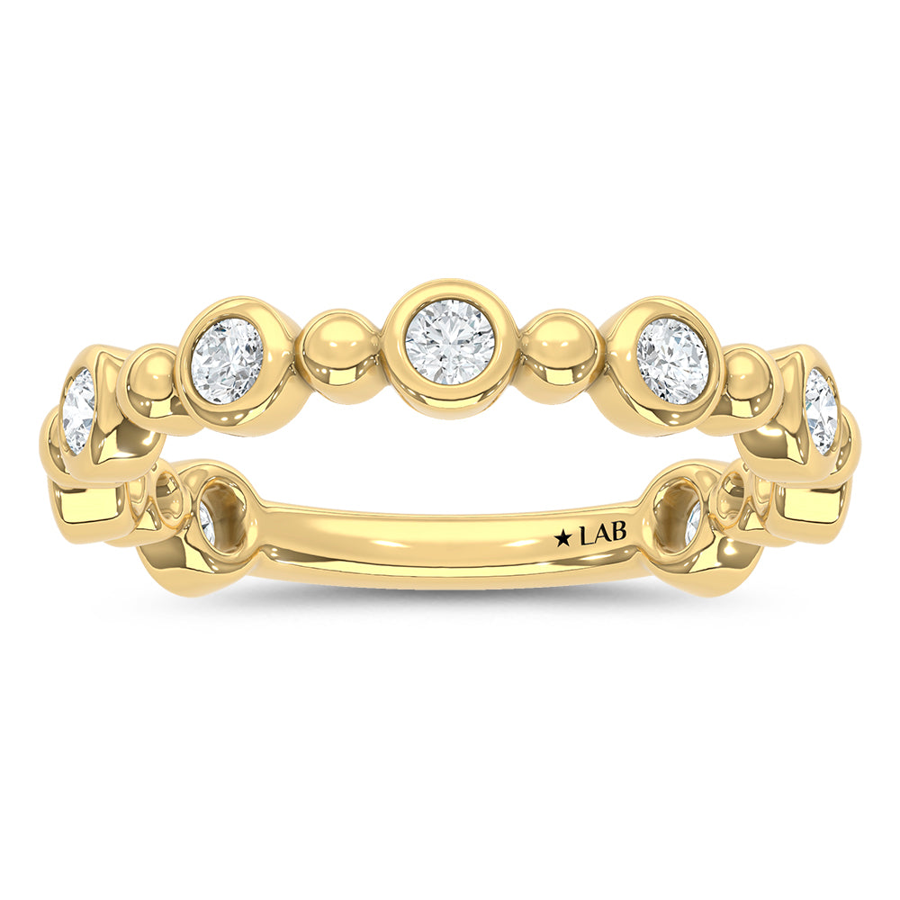 14K Yellow Gold Lab Grown Diamond 1/2 ct. tw. Fashion Band | Picasso Gold & Diamond