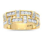 14K Yellow Gold 1 ct. tw. Lab Grown Diamond Fashion Ring | Picasso Gold & Diamond