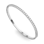 1 7/8 ct tw Lab Grown Diamond Bracelet in 14K White Gold