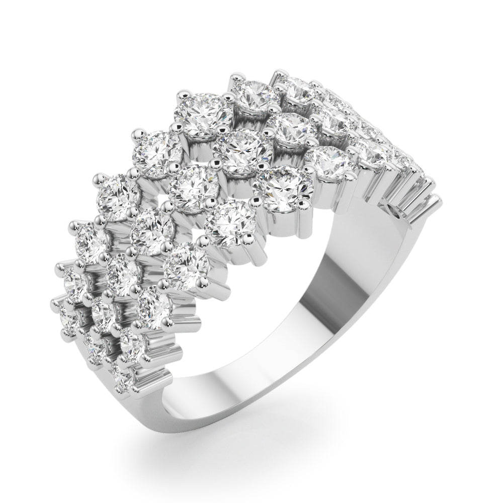 1 7/8 ct tw Lab Grown Diamond Ring in 14K White Gold