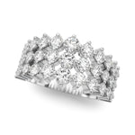 1 7/8 ct tw Lab Grown Diamond Ring in 14K White Gold
