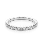 1/4 ct tw Lab Grown Diamond Wedding Band in 14K White Gold