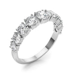 1 3/4 ct tw Lab Grown Diamond Wedding Band in 14K White Gold