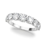 1 3/4 ct tw Lab Grown Diamond Wedding Band in 14K White Gold