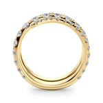 1 1/2 ct tw Lab Grown Diamond Wedding Band in 14K Yellow Gold