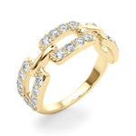 3/4 ct tw Lab Grown Diamond Ring in 14K Yellow Gold