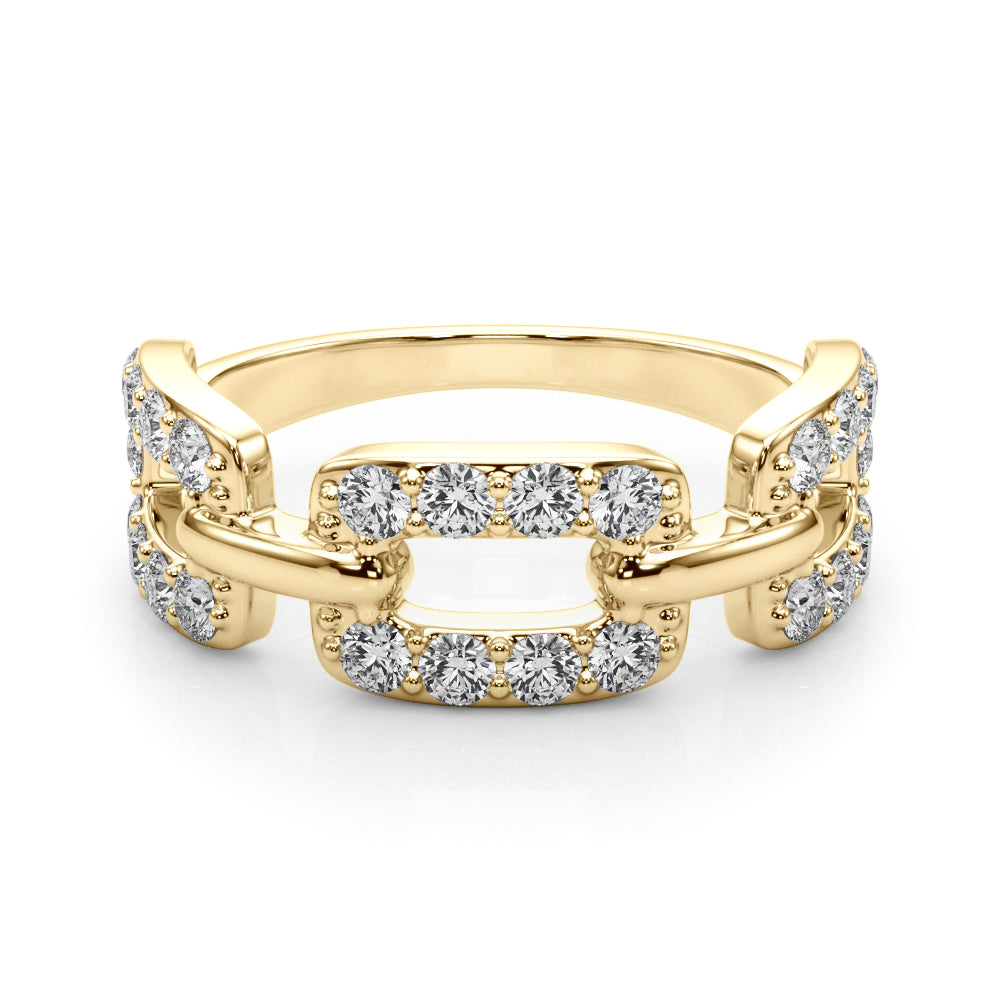 3/4 ct tw Lab Grown Diamond Ring in 14K Yellow Gold